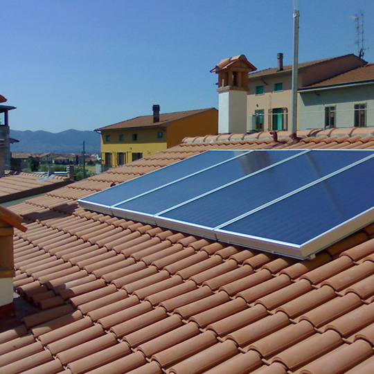 impianti idraulici civili pannelli solari termici